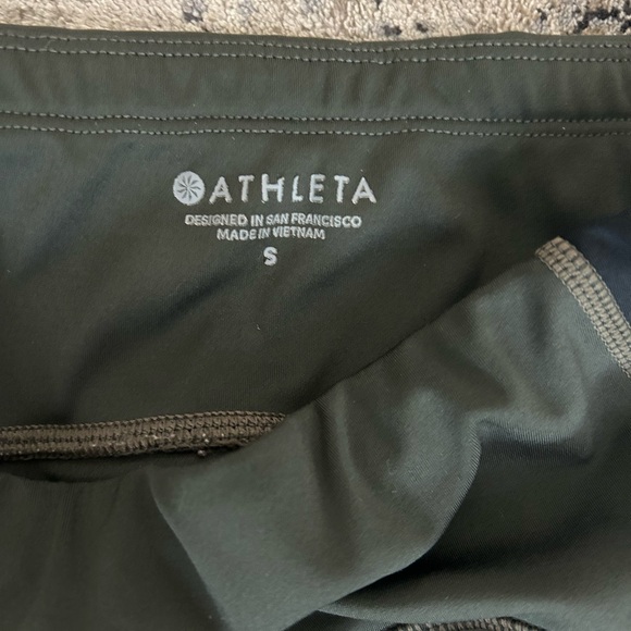 Athleta Colorblock Contender 7/8 Tight Leggings Size Small - Picture 4 of 6